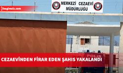 Cezaevinden firar eden şahıs yakalandı…