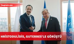 Hristodulidis, AB Zirve Toplantısı çerçevesinde Guterres’le görüştü