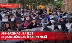 1000 kişilik iftar yemeği düzenlendi