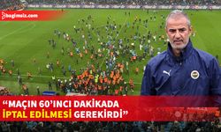 İsmail Kartal: Maçın iptal edilmesi gerekirdi