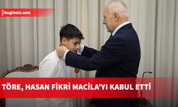 Töre, Hasan Fikri Macila’yı kabul etti