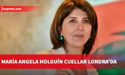 Maria Angela Holguin Cuellar Londra'da