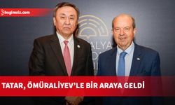 Tatar, TDT Genel Sekreteri Kubanıçbek Ömüraliyev ile görüştü