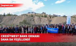 Creditwest Bank Ormanı daha da yeşillendi