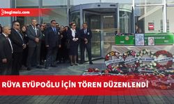 Rüya Eyüpoğlu için Gelir ve Vergi Dairesi’nde tören düzenlendi