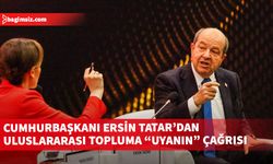 Tatar "Kıbrıs İçin Yeni Bir Gelecek” konulu panelde konuşma yaptı