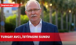 Turgay Avcı, istifasını Ersin Tatar'a sundu