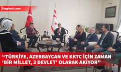 Türk Dünyası Arabulucular Birliği heyetinden Türkiye'nin Lefkoşa Büyükelçisi Feyzioğlu'na ziyaret