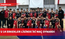 Basketbol U 14 Erkek Ligi'nde iki maç oynandı...