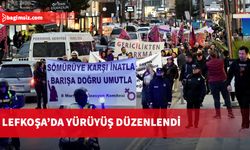 8 Mart Dünya Emekçi Kadınlar Günü nedeniyle Lefkoşa’da yürüyüş düzenlendi