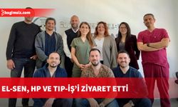 EL-SEN, HP ve TIP-İŞ’i ziyaret etti