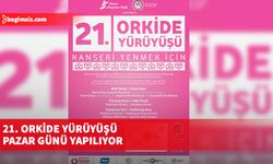 21. Orkide Yürüyüşü pazar günü yapılıyor