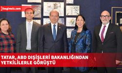 Cumhurbaşkanı Tatar, ABD Dışişleri Bakanlığından yetkililerle görüştü