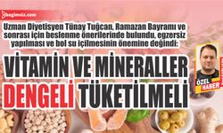 Tuğcan: Günlük su tüketimine dikkat etmeliyiz