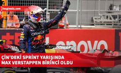 Çin'deki sprint yarışında Max Verstappen birinci oldu