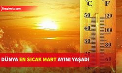 Dünya en sıcak mart ayını yaşadı