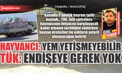 Hayvancı "yem yetişmeyebilir"; TÜK ise "endişeye gerek yok" diyor...