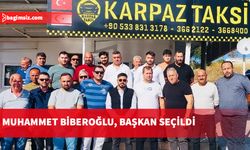 Gazimağusa Taksiciler Birliği’nde Muhammet Biberoğlu, başkan seçildi