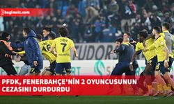 PFDK, Fenerbahçe'nin 2 oyuncusunun cezasını durdurdu