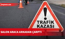 Önünde seyreden alkollü sürücüye araca çarptı…