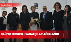 DAÜ Güzel Sanatlar Eğitimi Bölümü, iki önemli Kıbrıslı sanatçıyı ağırladı