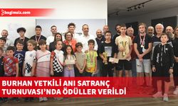 "Burhan Yetkili Anı Satranç Turnuvası" düzenlendi