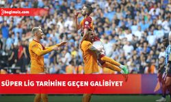 Galatasaray'ın rekor gecesinde galibiyet 3 golle geldi