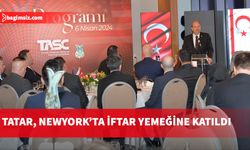 Cumhurbaşkanı Tatar, Türkevi’nde düzenlenen iftar yemeğine katıldı