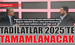 Ekinci: Tadilatlar 2025'te tamamlanacak...