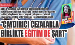 “Caydırıcı cezalarla birlikte eğitim de şart”