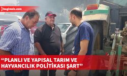 Bağımsızlık Yolu, hayvancıların eylem alanını ziyaret etti