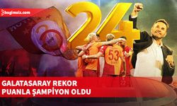 Galatasaray 102 puanla şampiyonluğa ulaştı...