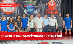 Halter ve Vücut Geliştirme Federasyonu tarafından Powerlifting Şampiyonası düzenlendi