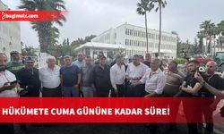 Hükümete cuma gününe kadar süre!