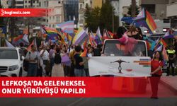 Lefkoşa’da geleneksel onur yürüyüşü yapıldı