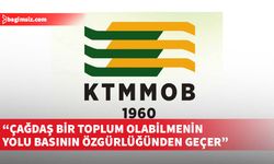 KTMMOB, 3 Mayıs Dünya Basın Özgürlüğü Günü vesilyesilye mesaj yayımladı