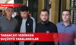 1 adet tabanca, şarjör ve 4 adet canlı mermi ele geçirildi