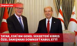 Cumhurbaşkanı Tatar, eski BM Genel Sekreteri Kıbrıs Özel Danışmanı Alexander Downer’i kabul etti