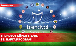 TFF, Süper Lig'de 38. hafta programını açıkladı