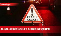 Girne’de iki alkollü sürücü kaza yaptı…