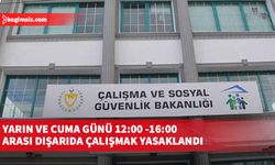 Yarın ve cuma günü 12:00 -16:00 arası dışarıda, açıkta (güneş altında) çalışma yapılması yasaklandı