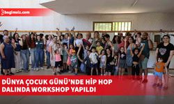 Dünya Çocuk Günü’nde hip hop dalında workshop yapıldı