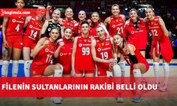 A Milli Kadın Voleybol Takımı'nın rakibi belli oldu...