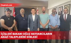 İçişleri Bakanı Oğuz hayvancıların arazi taleplerini dinledi