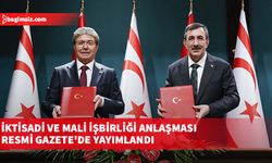 İktisadi ve Mali İşbirliği Anlaşması Resmi Gazete'de yayımlandı