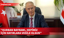 UBP Genel Sekreteri ve Gazimağusa milletvekili Oğuzhan Hasipoğlu'ndan kurban bayramı mesajı...