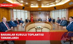 Bakanlar Kurulu toplantısı tamamlandı