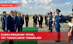 Tatar, Füzuli Havalimanından askeri törenle uğurlandı