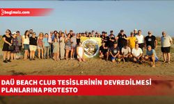 DAÜ Beach Club Tesisleri’nin devredilmesi planlarına protesto