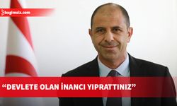 Özersay’dan hükümete eleştiri...